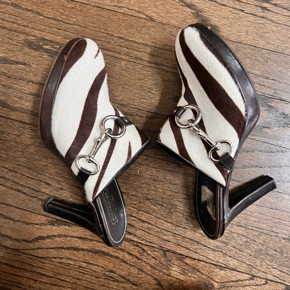 Coach mules worn once - Picture 5 of 8